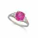 BURMA RUBY-DIAMOND-RING - photo 1