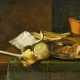 Peter Willebeeck. Still Life with Lemon, Pipe and Bread - фото 1