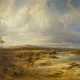 Christian Ernst Bernhard Morgenstern. Wide River Landscape With Shepherds and Hikers - photo 1