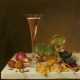 Johann Wilhelm Preyer. Fruit Still Life with High Filled Champagne Flute and Nuts - фото 1