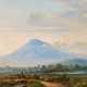 Raden Saleh Ben Jaggia. Landscape with a View of the Merapi Volcano on Java - фото 1