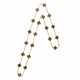 VAN CLEEF & ARPELS TIGER'S EYE QUARTZ 'VINTAGE ALHAMBRA' NECKLACE - photo 1