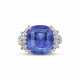 SAPPHIRE AND DIAMOND RING - фото 1