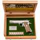 Colt Mod. 1911 A1 "WW II Commemorative - Pacific Theater of Operations", im Schaukasten - Foto 1