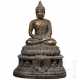 Sitzender Buddha aus Bronze, Thailand, 19. Jhdt. - photo 1