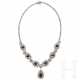 Prunkvolles, wandelbares Collier mit Saphieren und Brillanten (ca. 11,66ct) - Foto 1