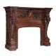 Carved oak fireplace in Renaissance style. - фото 1