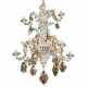 Delightful porcelain chandelier Meissen 1790, from the residence of King Alfonso XIII in Biarritz. - photo 1