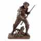 Onisme Aristide Croisy. Bronze figure of a brave, military sailor. - фото 1