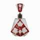 Liqueur decanter of laminated glass with silver, Khlebnikov firm. - фото 1