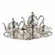 Silver tea and coffee service in Art Nouveau style. Bruckmann. After 1888. - photo 1