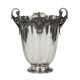 An ornate Italian silver cooler in the shape of a vase. 1934-1944 - Foto 1