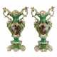 Pair of impressive vases in neo-Rococo style, late 19th century. - photo 1