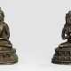 Zwei Bronzen: Buddha Shakyamuni und Vajradhara - photo 1