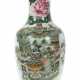 Qianjiang Cai Bodenvase China, um 1900, Qing Dynas… - photo 1