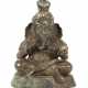 Großer Ganesha Indien, Bronze, patiniert, zweiarmi… - фото 1