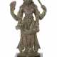 Vishnu Indien/Nepal, 19./20. Jh., Bronze, wenige R… - фото 1