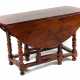 Runder Gateleg-Table England, 19. Jh., Eibe massiv… - фото 1