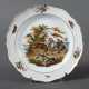 Meissen-Wandteller mit Jagddekor 1850-1924, Porzel… - photo 1