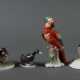 4 Vogelfiguren 2x Rosenthal, 1x Sitzendorf und 1x … - Foto 1