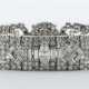 Art Déco-Armband mit Diamanten um 1930, Platin, ca… - фото 1