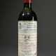 Flasche 1977 Chateau Mouton-Rothschild mit Widmung an Queen Mother, Rotwein, Bordeaux, Pauillac, 0,75l, ms, Etikett min. beschädigt - photo 1