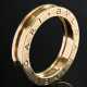 Bulgari "B. Zero 1" Gelbgold 750 Ring mit seitlichem Bulgari Schriftzug, innen sign., 9,1g, Gr. 63,5, Breite 5mm, Tragespuren - photo 1