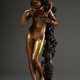 Carpeaux, Jean-Baptiste (1827-1875) "Eve Tentée" 1874, Bronze, patiniert, Plinthe sign./dat./betit., H. 69,3cm, Altersspuren - photo 1