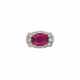 NO RESERVE RUBY AND DIAMOND RING - фото 1