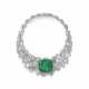 EMERALD AND DIAMOND NECKLACE MOUNTED BY VAN CLEEF & ARPELS - фото 1