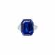 SAPPHIRE AND DIAMOND RING - фото 1