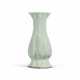 A RARE LONGQUAN CELADON LOBED PEAR-SHAPED VASE - фото 1