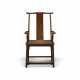 A HUANGHUALI `FOUR-CORNERS-EXPOSED` OFFICIAL`S HAT ARM CHAIR, SICHUTOUGUANMAOYI - photo 1