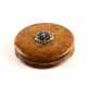 Round wooden box. - фото 1