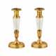 Pair of Empire candlesticks from the 1900s. - фото 1