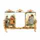 Three-part photo frame in the rococo style. - фото 1