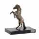 The figure of the rearing horse. Silvering. Tsar imperial collection. - Foto 1