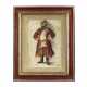 Theatrical costume sketch Russian merchant of the 17th century. - photo 1