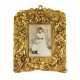 Non-trivial photo frame of gilded bronze in the Neo-Baroque style, the turn of the 19th-20th centuries. - photo 1