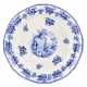 Large, faience dish from the Gardner factory, mid-19th century. - фото 1