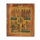 Five-part icon of the Mother of God of the Sign. Russia. 19th century. - photo 1