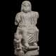 A ROMAN MARBLE SEATED SERAPIS WITH CERBERUS - photo 1