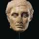 A ROMAN MARBLE PORTRAIT HEAD OF MENANDER - photo 1