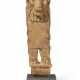 AN EGYPTIAN WOOD FUNERARY BED LEG - Foto 1