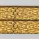 Armband, vergoldet, 18 k, Steckschloß mit 2 Sicherheitsachten, L. 19,5 cm, B. 2,8 cm - Foto 1