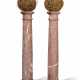 A PAIR OF RED CIPOLLINO MARBLE COLUMNS - photo 1