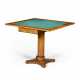 A NORTH EUROPEAN FRUITWOOD AND EBONIZED GAMES TABLE - photo 1