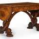 A CENTRAL EUROPEAN WALNUT SOFA TABLE - photo 1