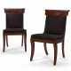 A PAIR OF REGENCY MAHOGANY SIDE CHAIRS - фото 1