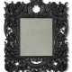 A RECTANGULAR ITALIAN BAROQUE STYLE EBONIZED MIRROR - photo 1